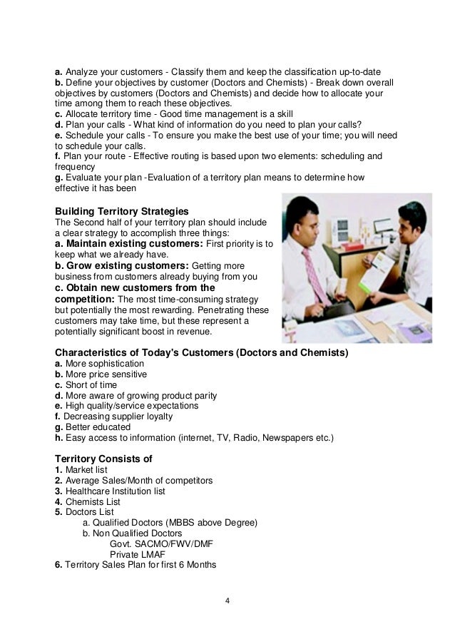 Free sales territory plan template image