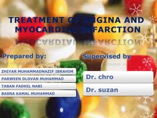 Supervised by

ZHIYAR MUHAMMADNAZIF IBRAHIM

PARWEEN DLOVAN MUHAMMAD        Dr. chro
TABAN FADHIL NABI
                               SUPERVISED BY :
                               Dr. suzan
BASNA KAMAL MUHAMMAD
 