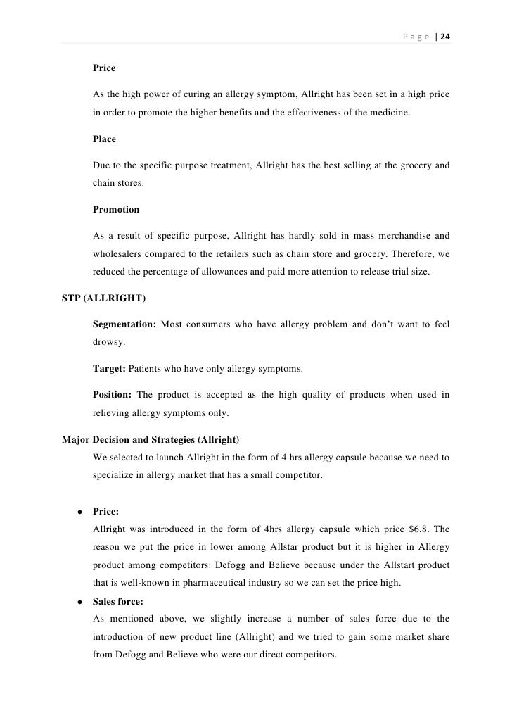 pharmasim final report Pharmasim final simulation report the final report should describe your final results for all allround brands by category the written report must not - 528005. pharmasim final report Pharmasim final simulation report the final report should describe your final results for all allround brands by category the written report must not - 528005.