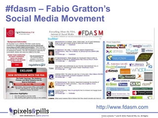 #fdasm – Fabio Gratton’s  Social Media Movement http://www.fdasm.com Entire contents ™ and © 2010, Pixels & Pills, Inc. All Rights Reserved. 