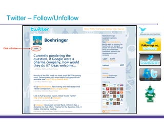 Twitter – Follow/Unfollow



Click to Follow
 