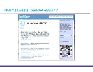PharmaTweets: SanofiAventisTV
 