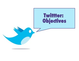 Twittter:
Objectives!
 