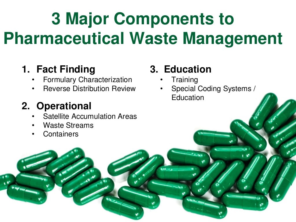 Demystifying the New EPA Hazardous Pharmaceutical Waste Rule