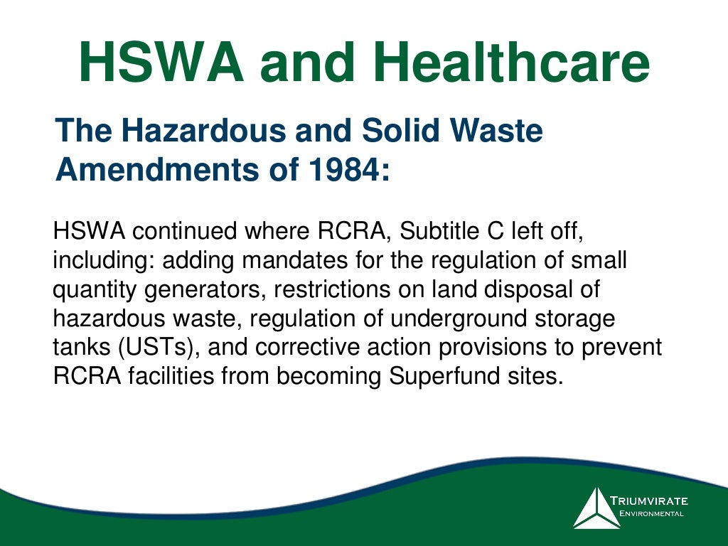 Demystifying the New EPA Hazardous Pharmaceutical Waste Rule