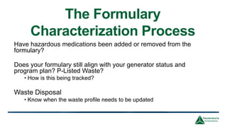 7 Pitfalls of Pharmaceutical Waste Management Programs | PDF
