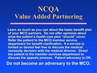 Federal Qualifications