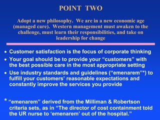 Components of theHealth Care IndustryCustomers