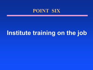 MachinesThe ultimate goal of TQM is the satisfaction of the customerInternal customers	External Customers  Other Departments           Members  Fellow  Employees           Members‘  Families  Plan Management             Physicians  Corporate                          Facilities        Management               Home Health  Other Plans                             Agencies                                             Community