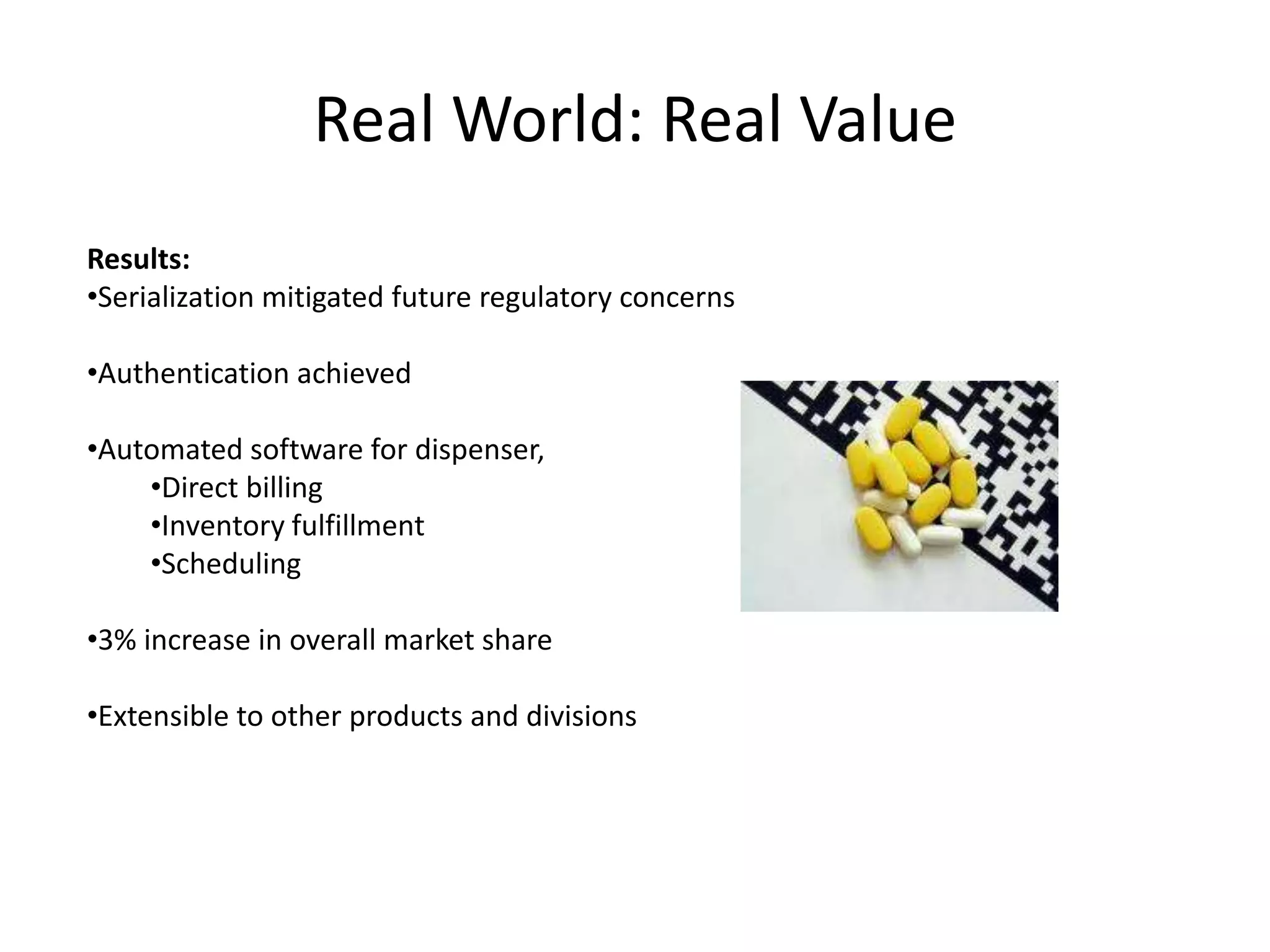 Traceability: What’s behind it?Patient SafetyTraceability assists in; Recall Management