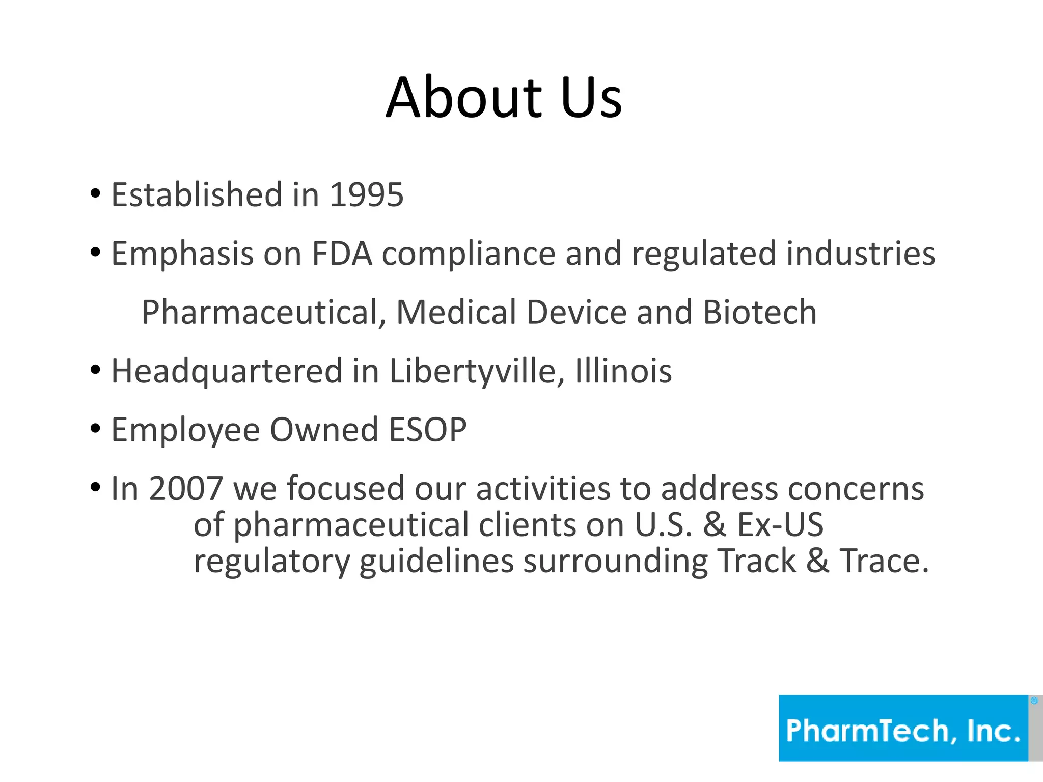 About UsEstablished in 1995