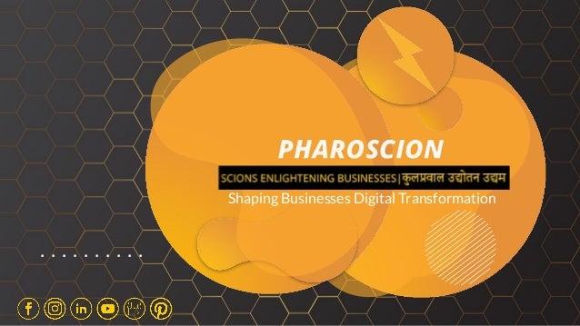 Shaping Businesses Digital Transformation
 