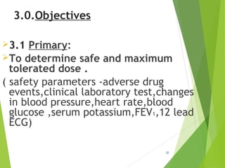 Phase 1 protocol | PPT