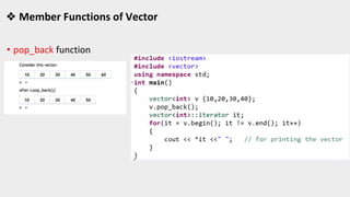Stl Code Functions STL is an acronym for standard template library. It is a set of C++ ...