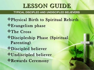 Phase 2 discipleship curriculum | PPT