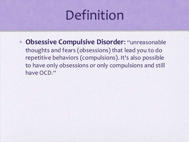 Exploring Obsessive Compulsive Disorder