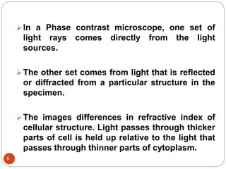 Phase contrast microscope | PPTX