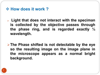Phase contrast microscope | PPTX