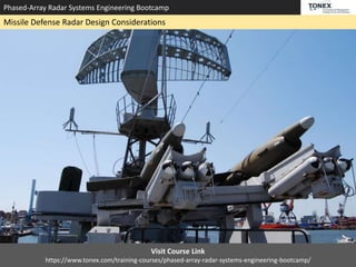 Join Tonex Training Phased Array Radar Systems Engineering Bootcamp | PPTX