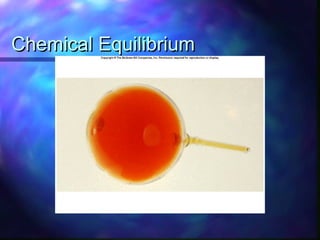 Chemical EquilibriumChemical Equilibrium
 