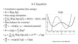 Phase Field Modelling of Grain Boundary Motion | PPTX