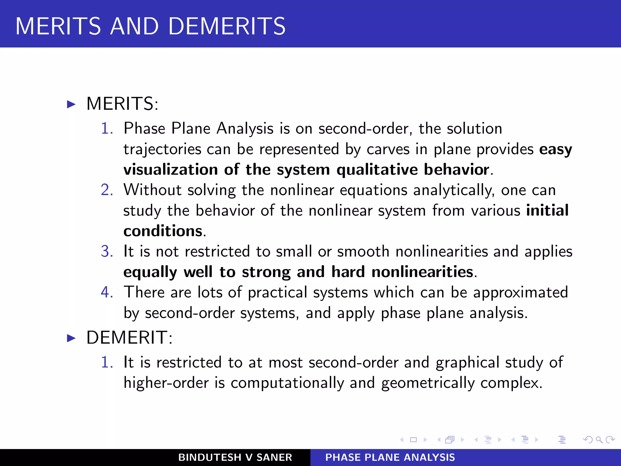 Phase plane analysis (nonlinear stability analysis) | PDF