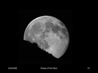 6/24/2005   Phases of the Moon   27
 