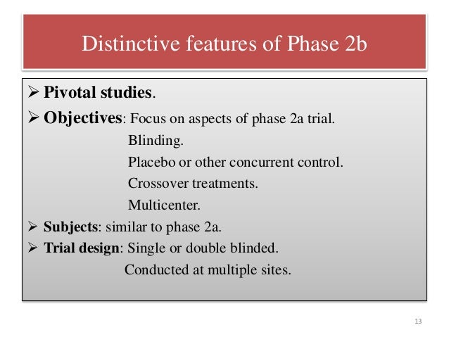 Phase 2b clinical trials