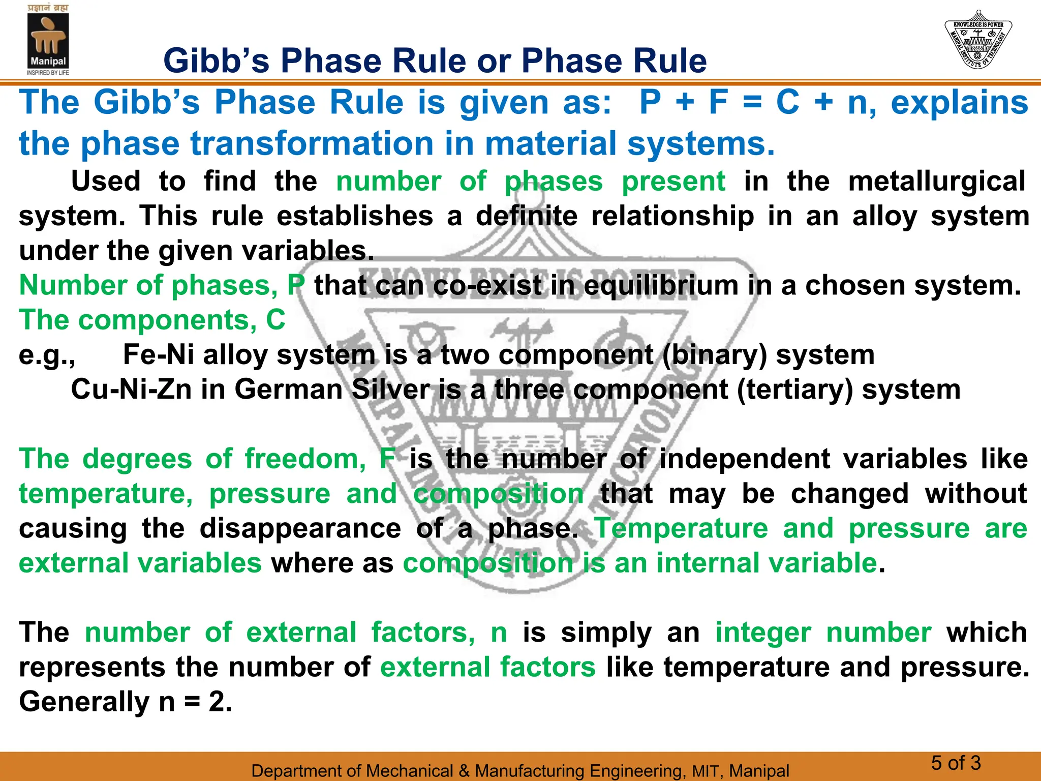 Phase Variables Phases in Solids.pdf . | PDF