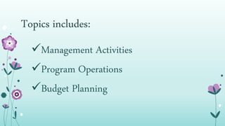 Phases of comprehensive program | PPT