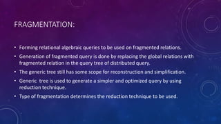 Phases of distributed query processing | PPT