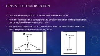 Phases of distributed query processing | PPT