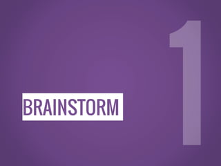 BRAINSTORM
 