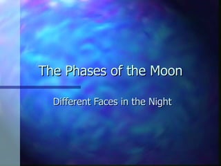 The Phases of the Moon Different Faces in the Night 