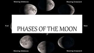PHASES OF THE MOON
 