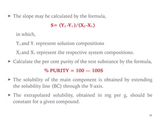 Phase solubility analysis and pH solubility profile | PDF