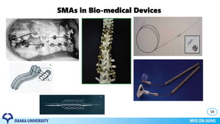 59
SMAs in Bio-medical Devices
 