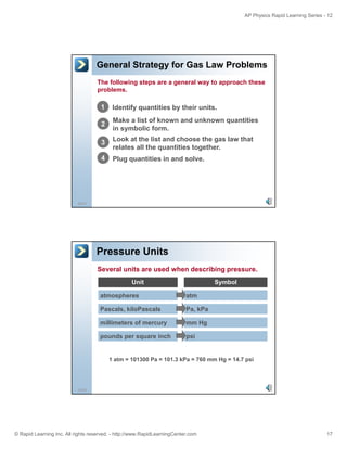 Temperature and Kinetic Theory of Gases slides | PDF