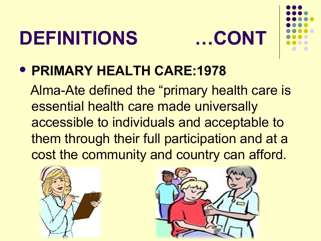 Primary Health Centre