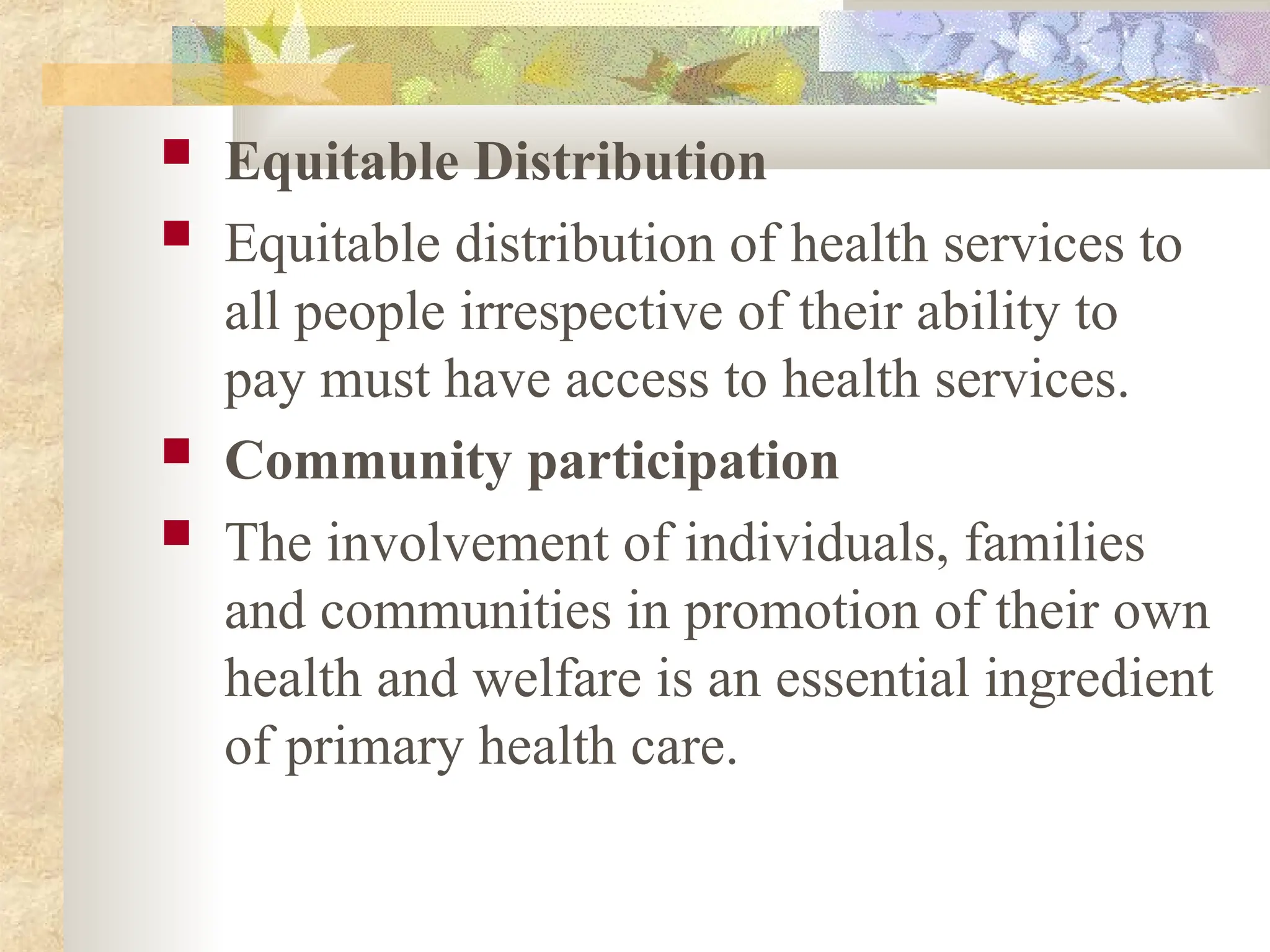 Primary health centre in public health dentistry | PPT