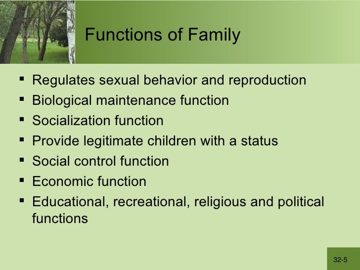 family family functions