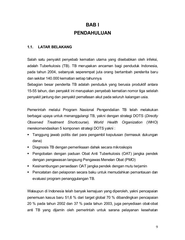 Pharmaceutical Care Untuk Penyakit Tbc