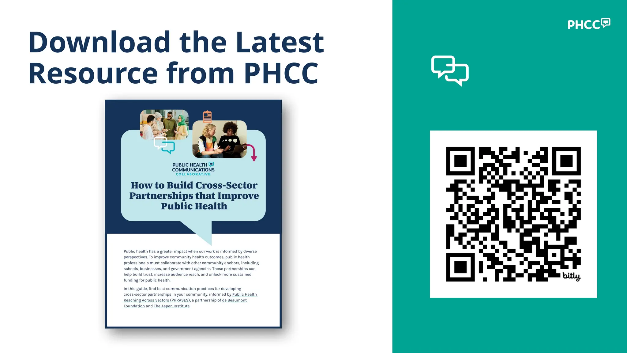 Download the Latest
Resource from PHCC
 