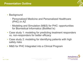 Personalized Medicine in clinical drug development: opportunities for ...