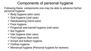 PERSONAL HYGIENE | PPTX