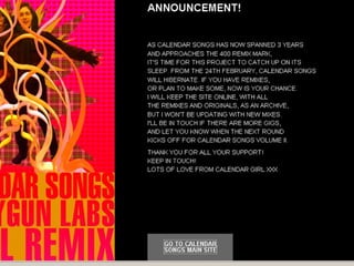 -REVENUE MODEL - ccmixter.org/people/calendargirl/ -  ccmixter.org/people/dripmanila - calendarsongs.com/ http://dripmanila.multiply.com 