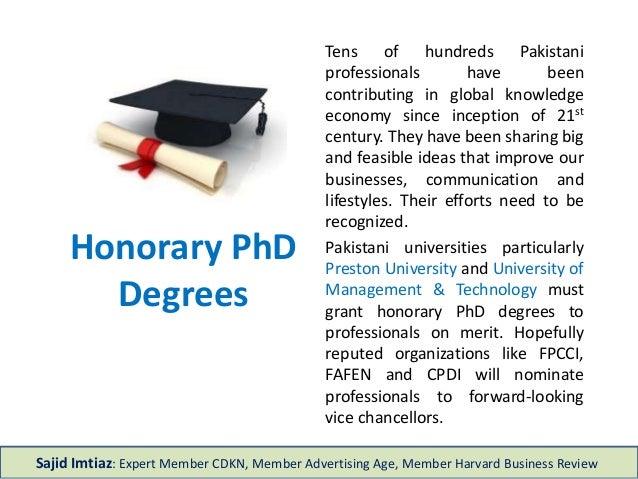 honorary phd degree ph d degree