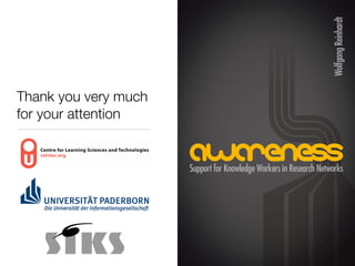 Thank you very much
for your attention
 