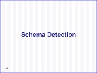 Schema Detection 