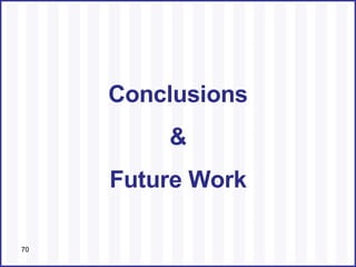 Conclusions & Future Work 